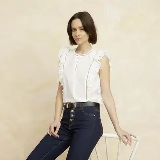 ELLE - Blusa Casual Mujer