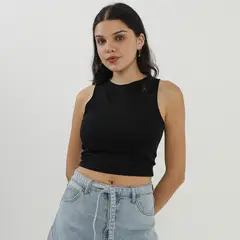 SYBILLA - Polo Sin Mangas Mujer