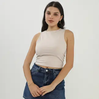 SYBILLA - Polo Sin Mangas Mujer