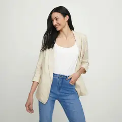 APOLOGY - Blazer Lino Mujer