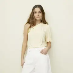 SYBILLA - Blusa Asimétrica Mujer