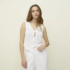 SYBILLA - Top Sin Mangas Mujer