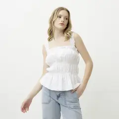 SYBILLA - Blusa Sin Mangas Mujer