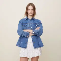 SYBILLA - Casaca De Jean Mujer