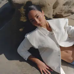 SYBILLA - Casaca De Jean Mujer