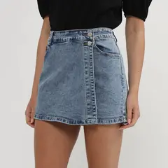 BASEMENT - Falda Short Mujer