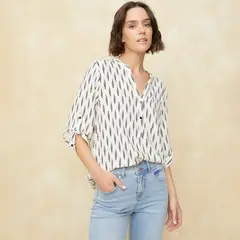 UNIVERSITY CLUB - Blusa Manga Larga Mujer