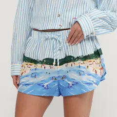 CAPITTANA - Short Tiro Medio Mujer FalabellaxCapittana