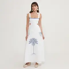 CAPITTANA - Vestido Largo Mujer FalabellaxCapittana