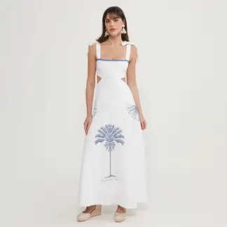 CAPITTANA - Vestido Largo Mujer FalabellaxCapittana