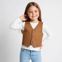 YAMP - Chaleco Suede Niña