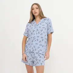 DISNEY - Pijama Algodón Mujer