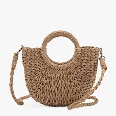 SYBILLA - Bolso Paja Mujer