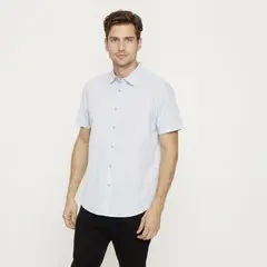 NEWPORT - Camisa 100% Algodón Casual Hombre