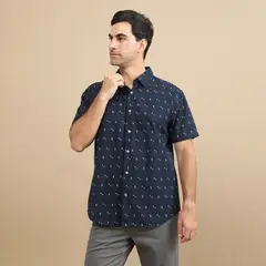 NEWPORT - Camisa 100% Algodón Casual Hombre