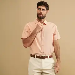NEWPORT - Camisa 100% Algodón Casual Hombre