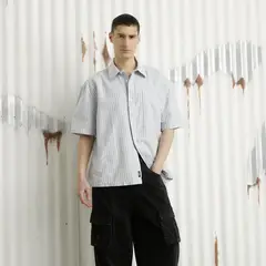 DENIMLAB - Camisa 100% Algodón Regular Fit Hombre