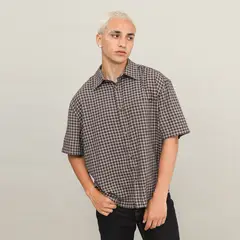 DENIMLAB - Camisa 100% Algodón Boxy Fit Hombre