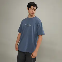 DENIMLAB - Polo Casual Oversize Fit 100% Algodón Hombre