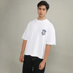 DENIMLAB - Camisa 100% Algodón Boxy Fit Hombre