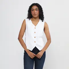 UNIVERSITY CLUB - Chaleco Casual Mujer