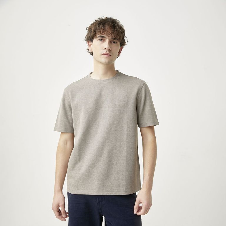 Polo texturas Hombre