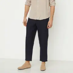 WOLF&HANK - Pantalón 100% Lino Regular Fit Hombre
