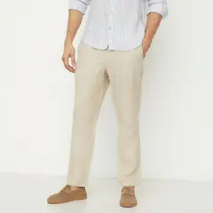 WOLF&HANK - Pantalón 100% Lino Regular Fit Hombre