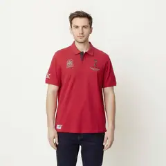 UNIVERSITY CLUB - Polo 100% Algodón Manga Larga Hombre