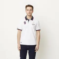 UNIVERSITY CLUB - Polo 100% Algodón Manga Larga Hombre