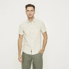 UNIVERSITY CLUB - Camisa Algodón Casual Hombre