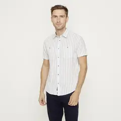 UNIVERSITY CLUB - Camisa Algodón Casual Hombre