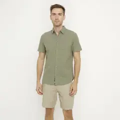 UNIVERSITY CLUB - Camisa Casual Regular Fit Hombre