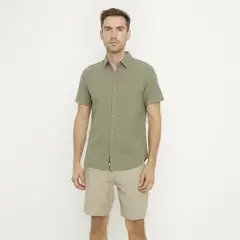 UNIVERSITY CLUB - Camisa Casual Regular Fit Hombre