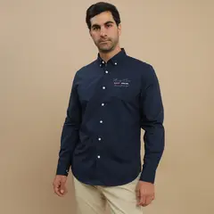 UNIVERSITY CLUB - Camisa Algodón Casual Hombre