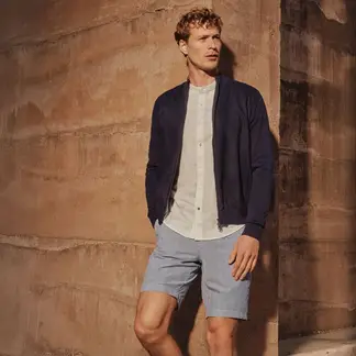 LA MARTINA - Casaca Lino Casual Hombre