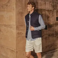 LA MARTINA - Chaleco Lino Casual Hombre