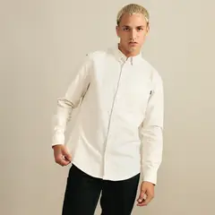 DOO AUSTRALIA - Camisa 100% Algodón Regular Fit Hombre