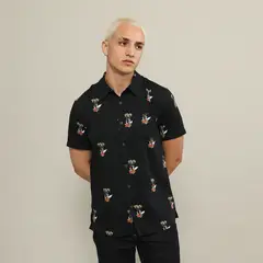 DOO AUSTRALIA - Camisa 100% Algodón Regular Fit Hombre