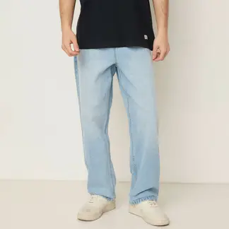 BEARCLIFF - Jean Algodón Baggy Fit Hombre