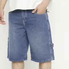 ECKO - Short Jean 100% Algodón Casual Hombre