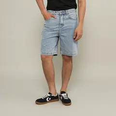 DOO AUSTRALIA - Short Jean Algodón Loose Fit Hombre