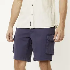 UNIVERSITY CLUB - Short Jean Cargo Fit Hombre