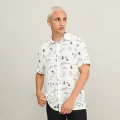 DENIMLAB - Camisa Casual Regular Fit Hombre