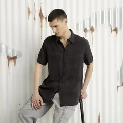 DENIMLAB - Camisa Casual Regular Fit Hombre