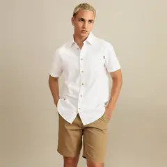 DOO AUSTRALIA - Camisa 100% Algodón Regular Fit Hombre