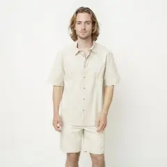 DOO AUSTRALIA - Camisa 100% Algodón Regular Fit Hombre