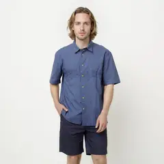 DOO AUSTRALIA - Camisa 100% Algodón Regular Fit Hombre