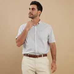 CHRISTIAN LACROIX - Camisa 100% Algodón Casual Hombre