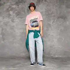 STRANGER THINGS - Polo 100% Algodón Relaxed Fit Hombre